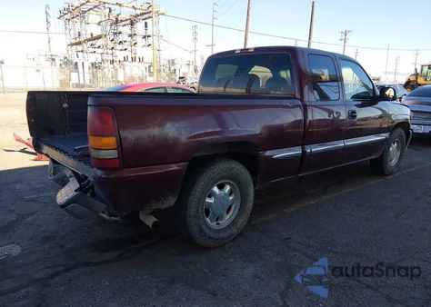 2002 GMC Sierra 1500 Sle из США, поврежденный, VIN 2GTEC19VX21138931